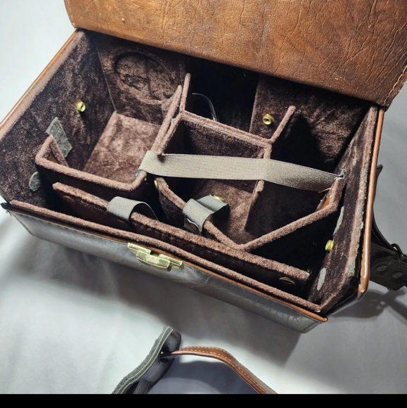 VTG Camera Accessories Bag By Diamond Gadg-it Eldorado SLR EL-88W Hard Case - Picture 5 of 12